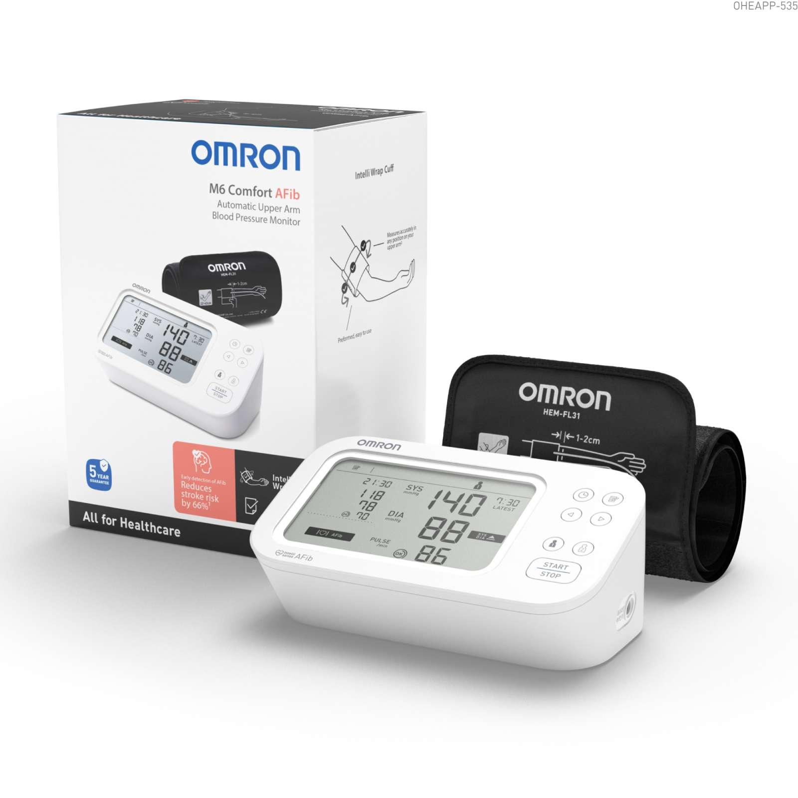 M6 Comfort AFib - OMRON Healthcare EMEA